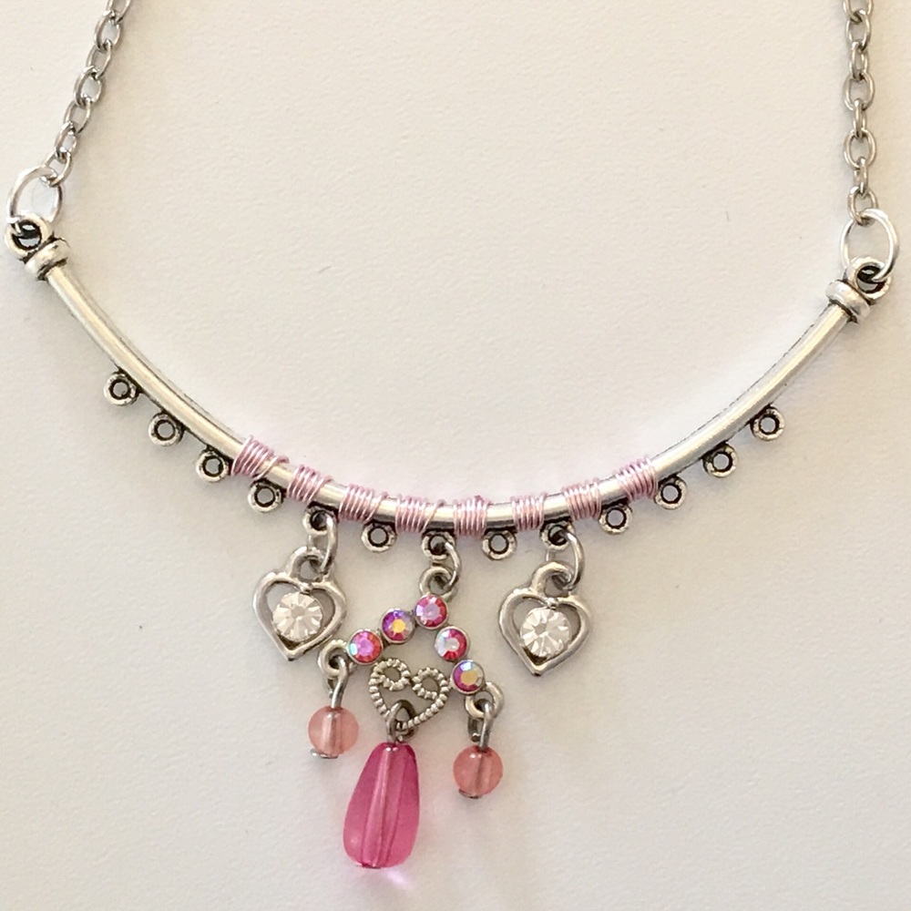 Hand crafted artisan necklace. One of a kind.